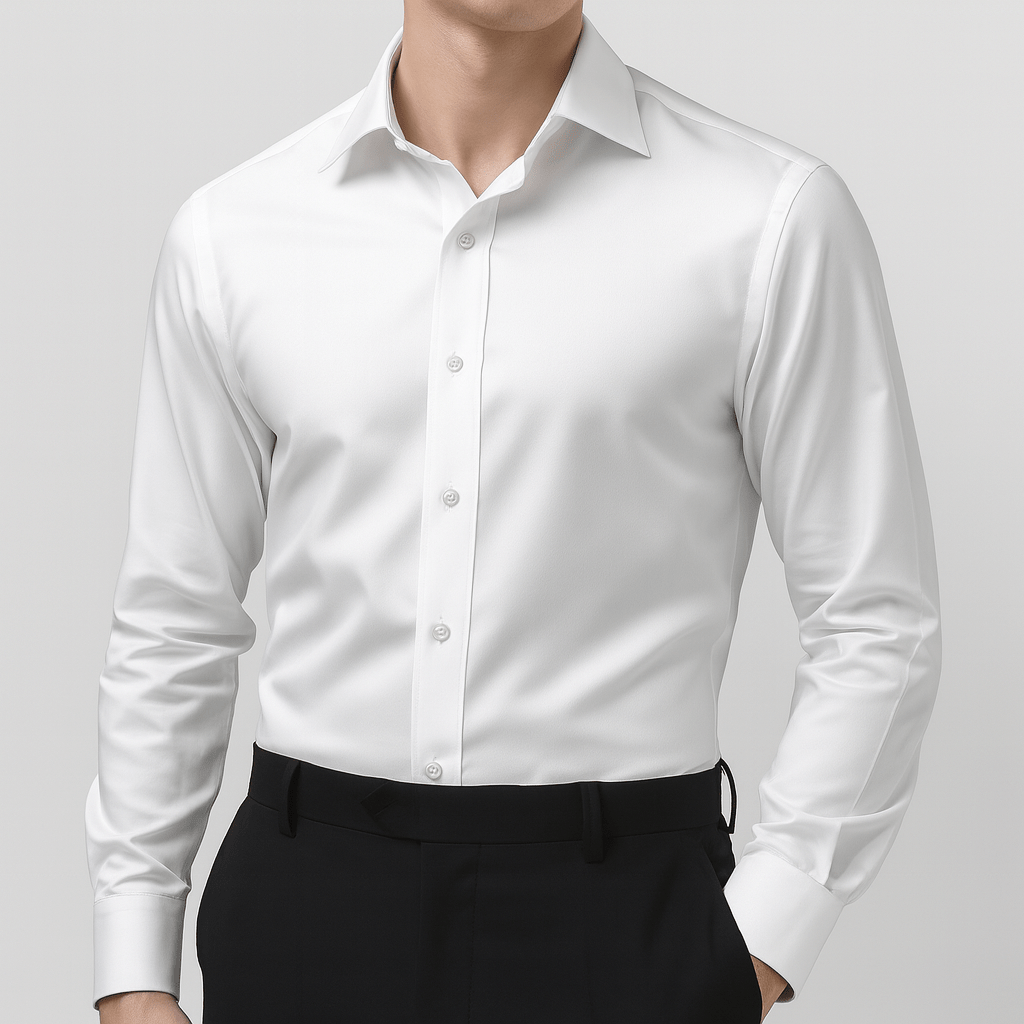 The Magnate - White Supima Shirt - Magnates
