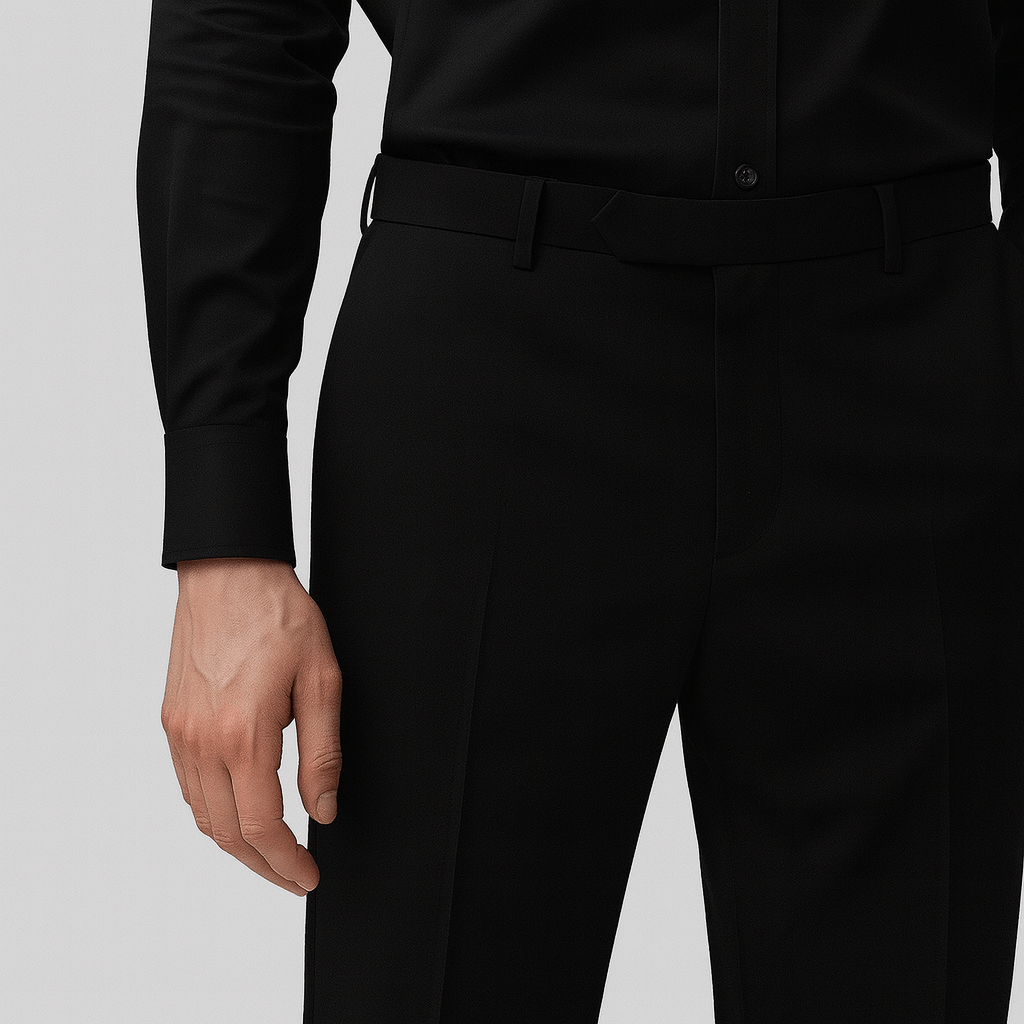 The Investor - Black Supima Shirt - Magnates