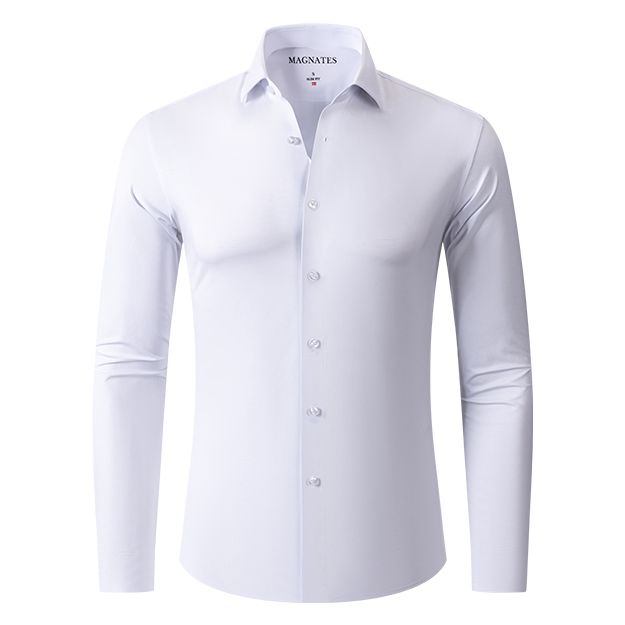 The Magnate - White Supima Shirt - Magnates